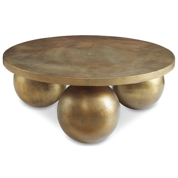Uttermost Home Motor Freight - To be Quoted Uttermost Triplet Antique Brass Coffee Table