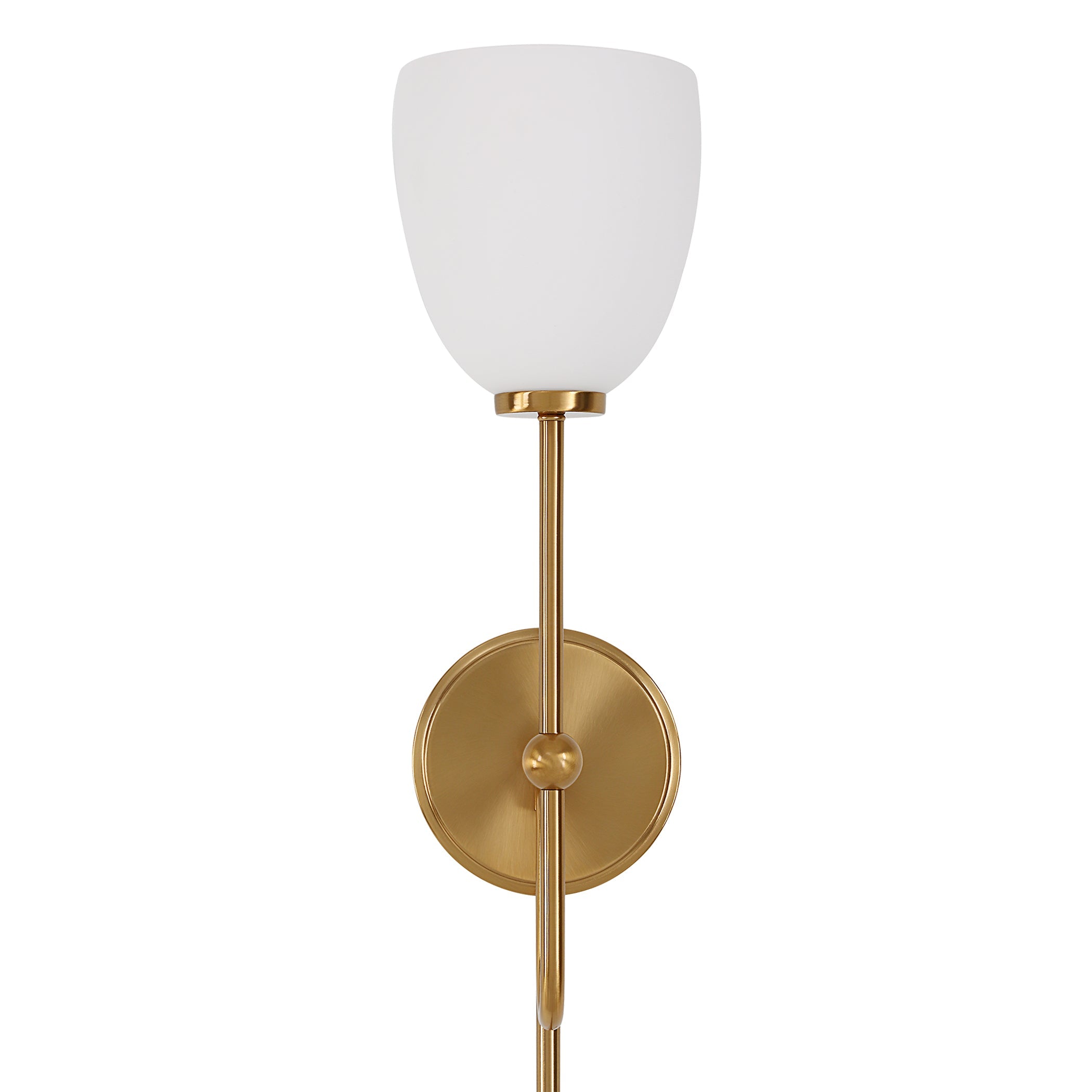 Uttermost Lighting Uttermost Trophy 1 Light Brass Sconce