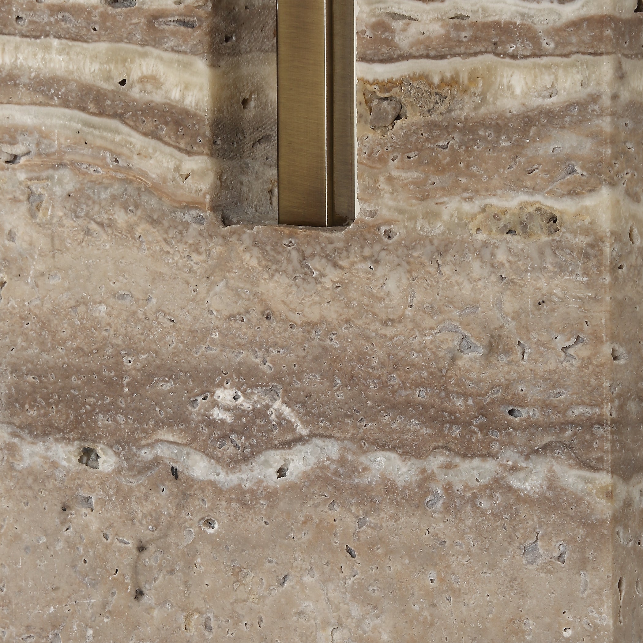 Uttermost Lighting Uttermost Turning Point Travertine Table Lamp