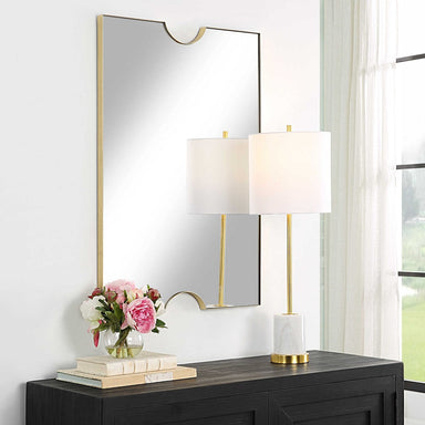 Uttermost Lighting Uttermost Turret Gold Buffet Lamp