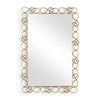 Uttermost Home Decor Uttermost Twist It Antique Brass Mirror
