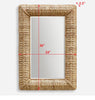 Uttermost Home Decor Uttermost Twisted Seagrass Rectangle Mirror