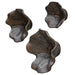 Uttermost Home Decor Uttermost Two Wood Wall Décor In Mocha, S/3