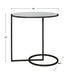 Uttermost Furniture Uttermost Twofold White Marble Accent Table