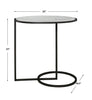 Uttermost Furniture Uttermost Twofold White Marble Accent Table