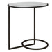 Uttermost Furniture Uttermost Twofold White Marble Accent Table
