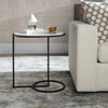 Uttermost Furniture Uttermost Twofold White Marble Accent Table