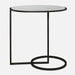 Uttermost Furniture Uttermost Twofold White Marble Accent Table