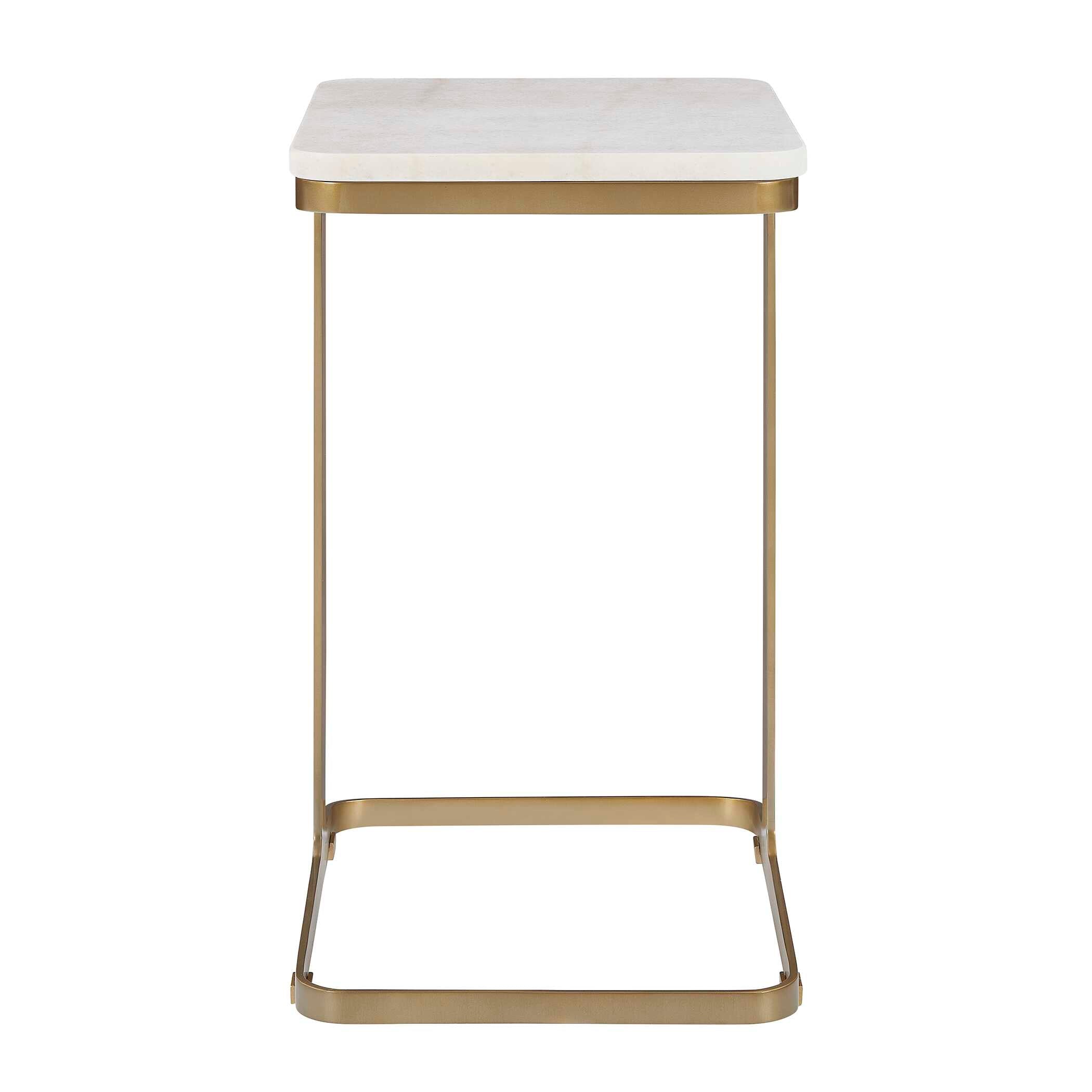 Uttermost Furniture Uttermost Tylan Marble Accent Table