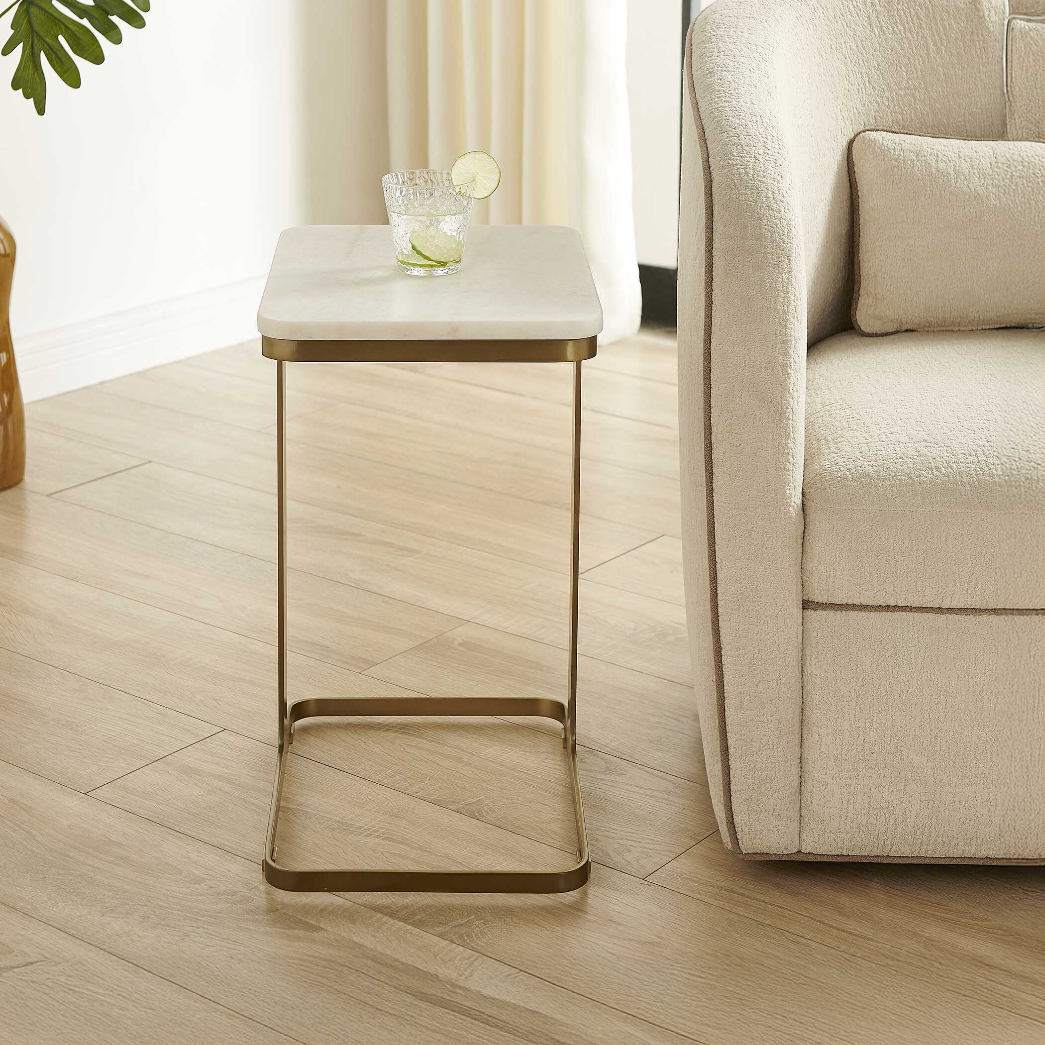 Uttermost Furniture Uttermost Tylan Marble Accent Table