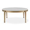 Uttermost Furniture Uttermost Tylan Round Marble Coffee Table