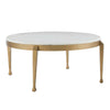 Uttermost Furniture Uttermost Tylan Round Marble Coffee Table