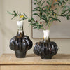 Uttermost Uttermost Umbrian White & Brown Gourd Vases Set/2