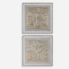 Uttermost Home Decor Uttermost Unpredictable Hand Painted Canvases Set/2
