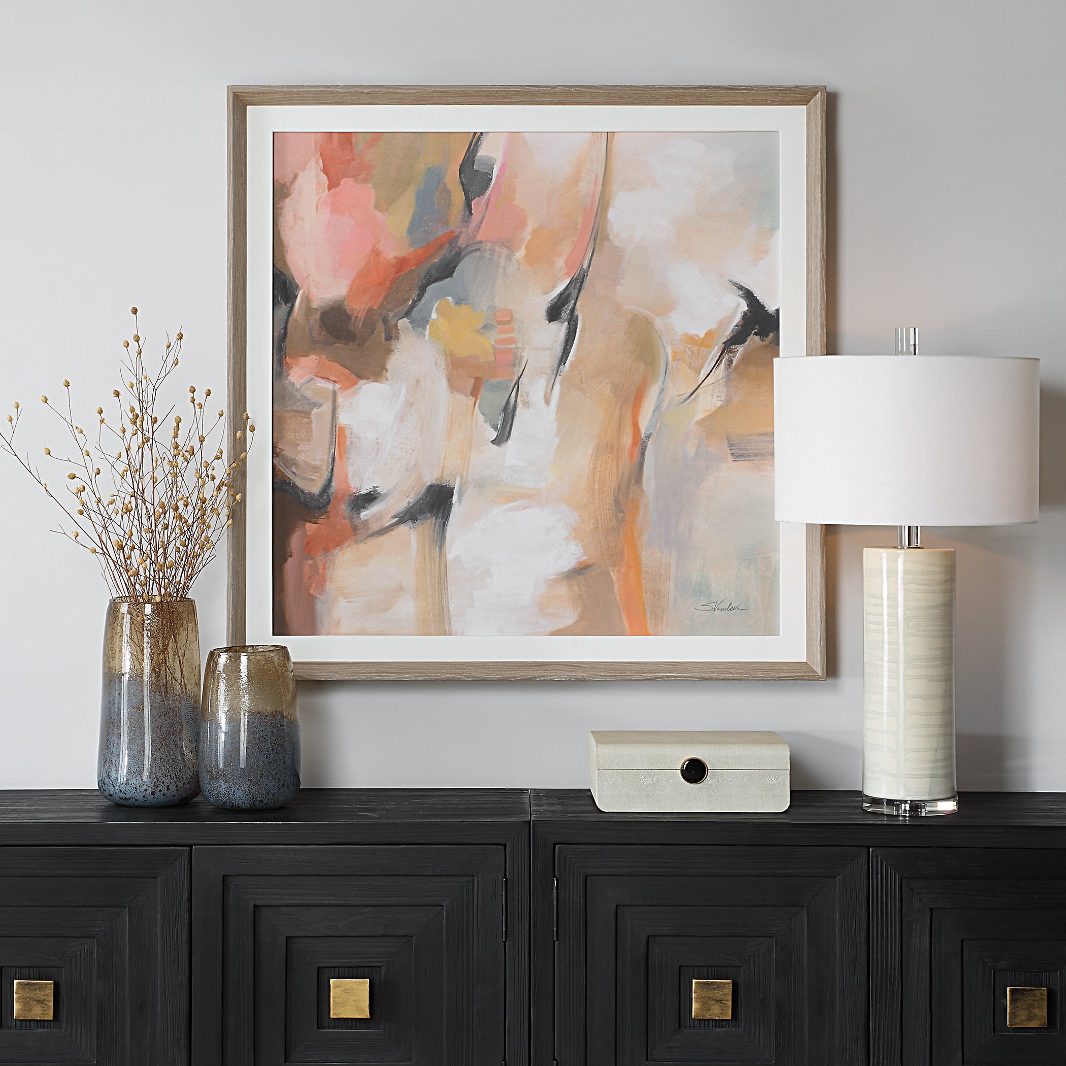 Uttermost Home Decor Oversize - Rate to be Quoted Uttermost Uphill Framed Abstract Print