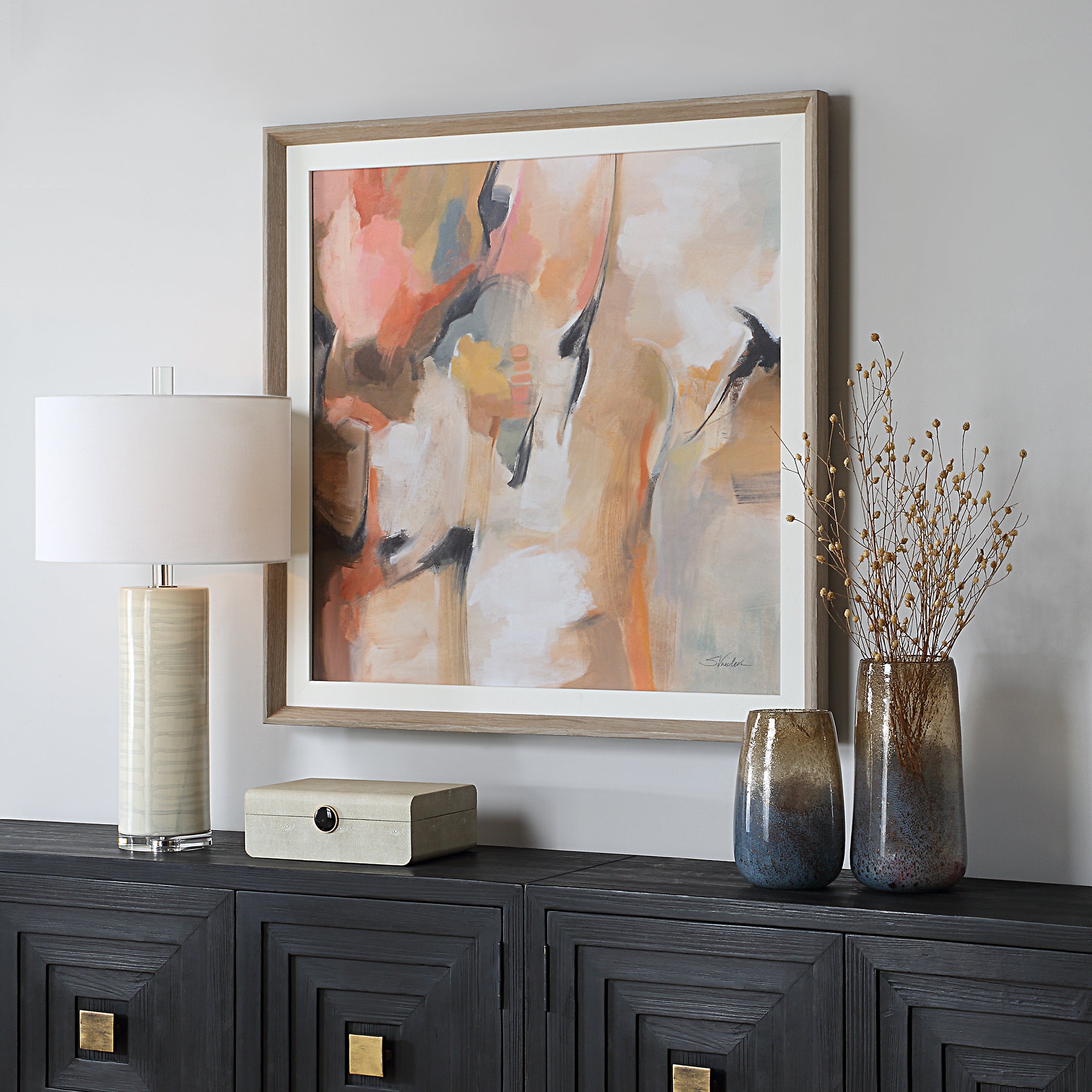 Uttermost Home Decor Oversize - Rate to be Quoted Uttermost Uphill Framed Abstract Print