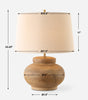 Uttermost Lighting Uttermost Urbino Aged Terracotta Table Lamp