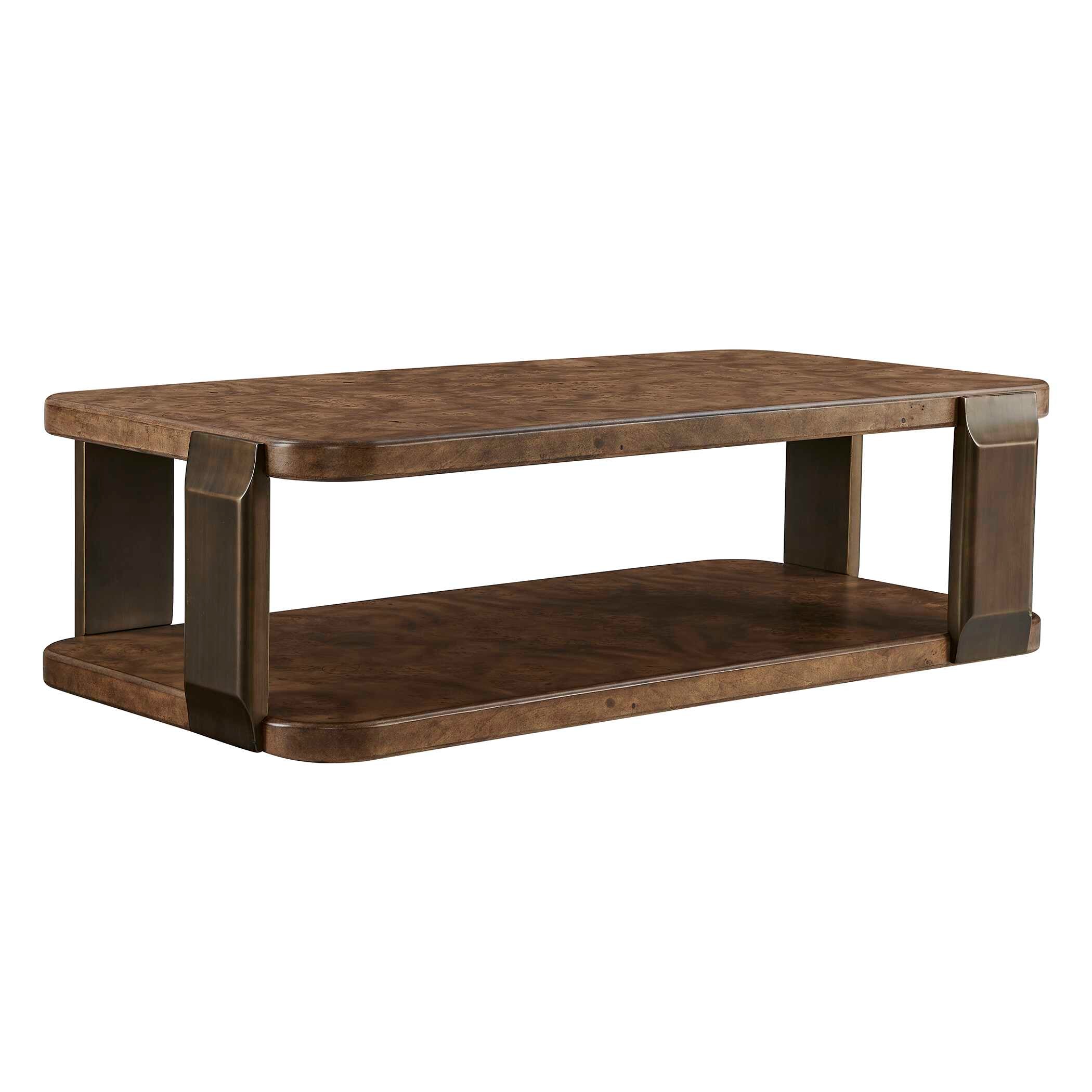 Uttermost Furniture Uttermost Vance Mappa Burl Coffee Table