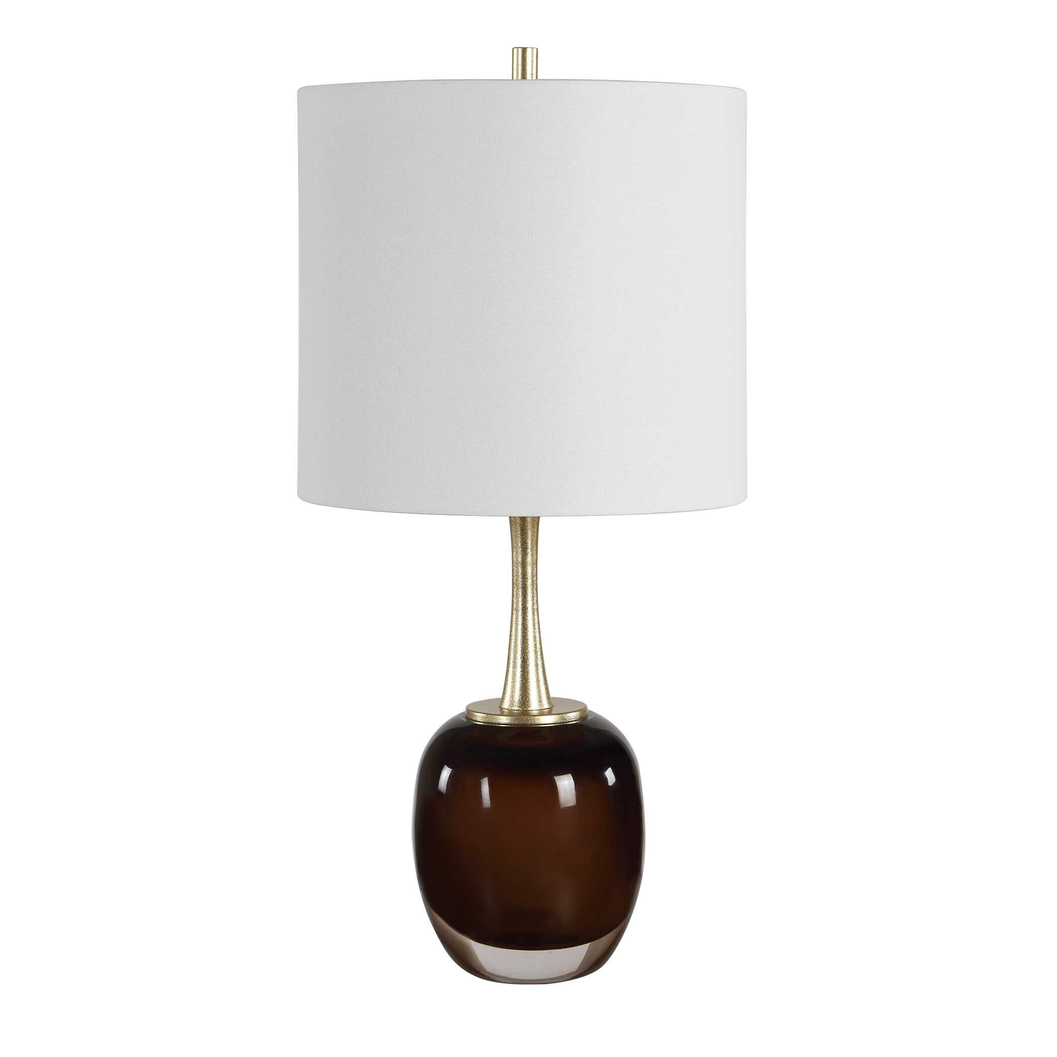 Uttermost Lighting Uttermost Vannett Dark Amber Table Lamp