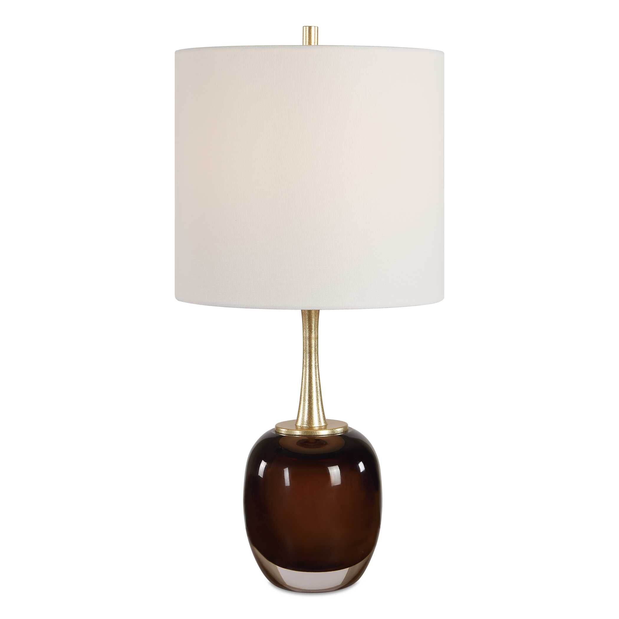 Uttermost Lighting Uttermost Vannett Dark Amber Table Lamp