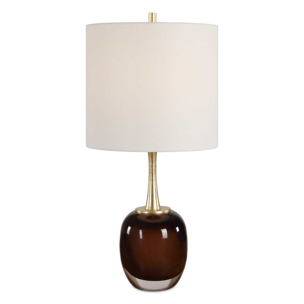Uttermost Lighting Uttermost Vannett Dark Amber Table Lamp