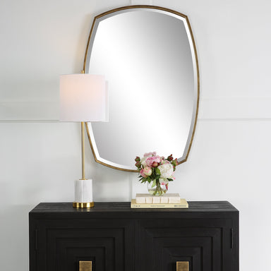 Uttermost Home Uttermost Varenna Aged Gold Vanity Mirror