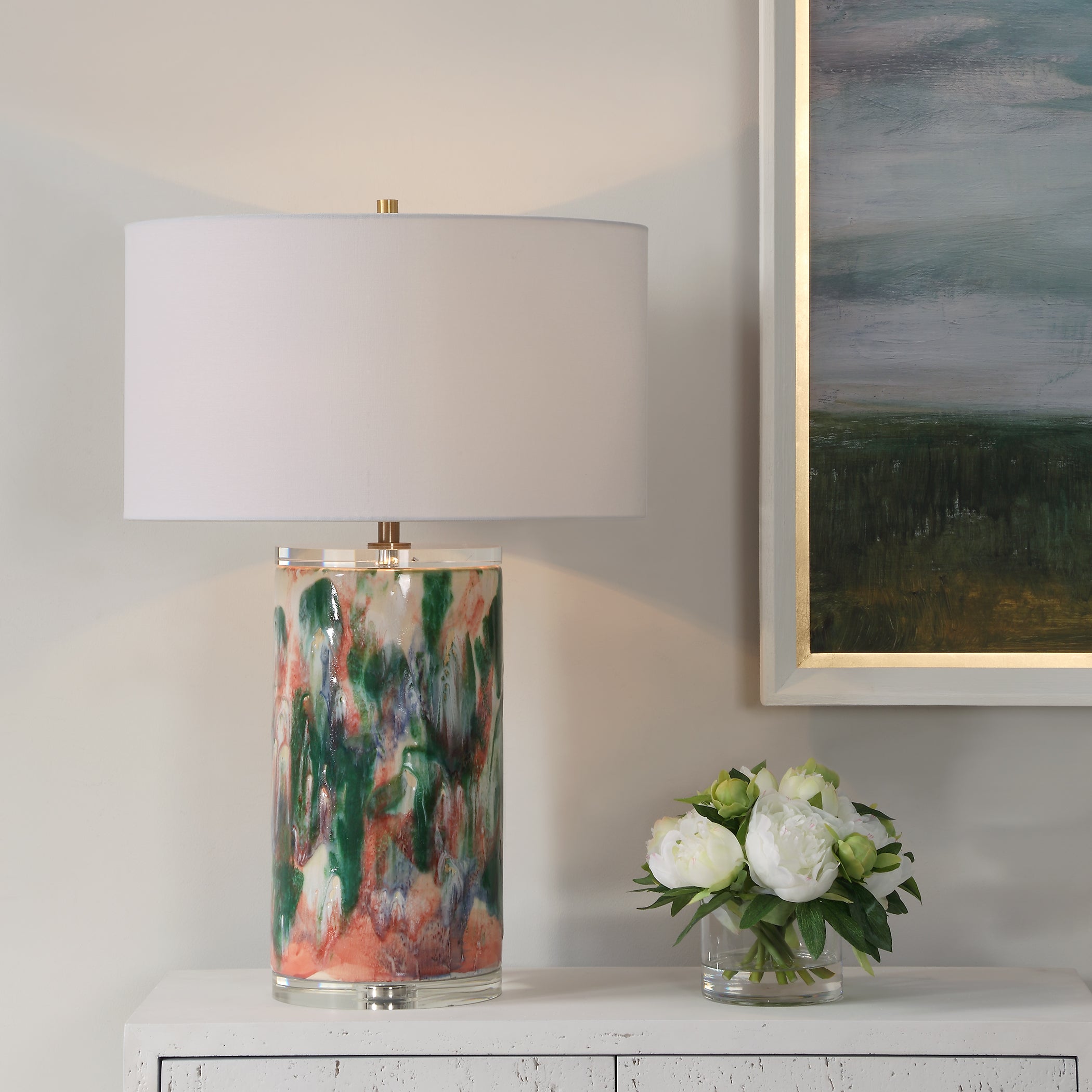Uttermost Lighting Uttermost Verdant Multi-Colored Table Lamp