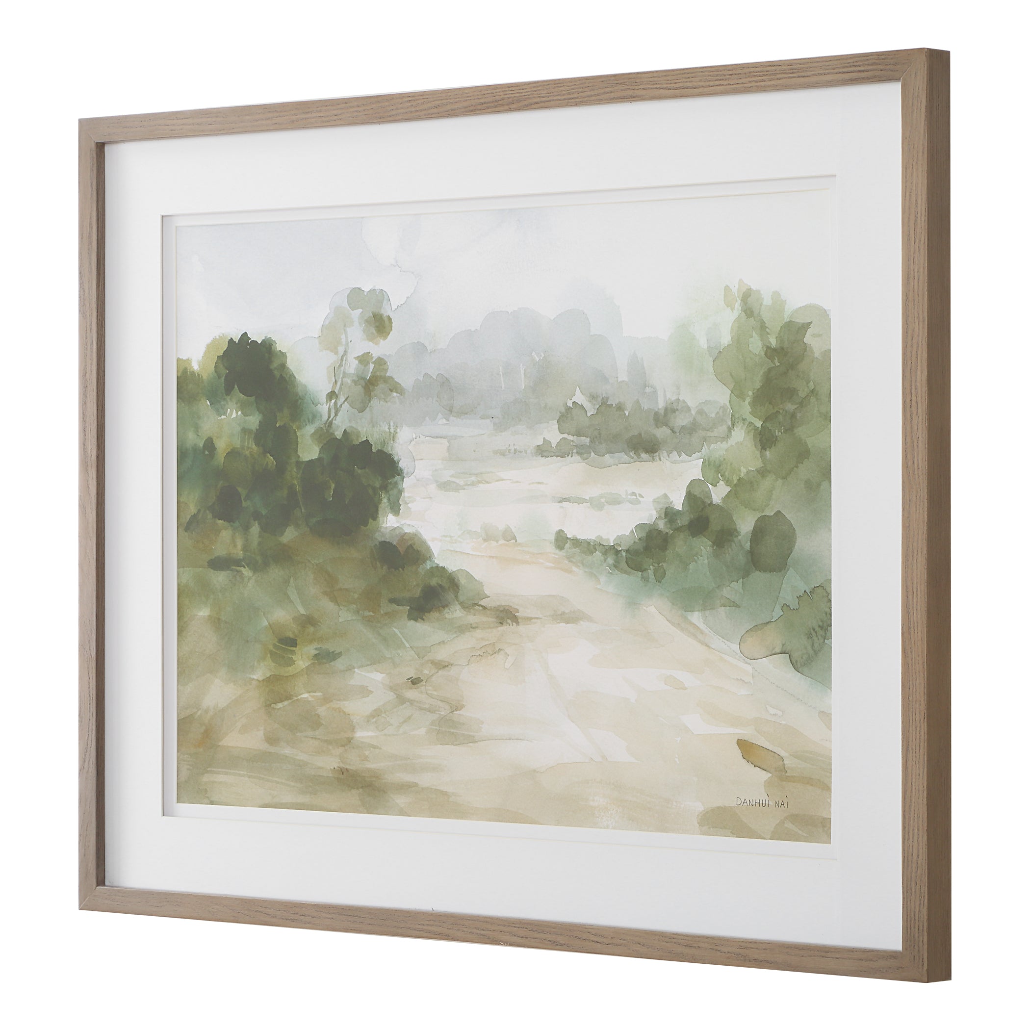 Uttermost Home Decor Oversize - Rate to be Quoted Uttermost Verdant Watercolor Landscape Print