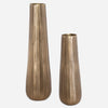 Uttermost Home Decor Uttermost Vertiforge Antique Gold Vases Set/2