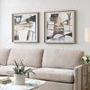 Uttermost Home Decor Oversize - Rate to be Quoted Uttermost Vetrina Framed Abstract Prints Set/2