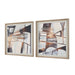 Uttermost Home Decor Oversize - Rate to be Quoted Uttermost Vetrina Framed Abstract Prints Set/2