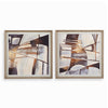 Uttermost Home Decor Oversize - Rate to be Quoted Uttermost Vetrina Framed Abstract Prints Set/2