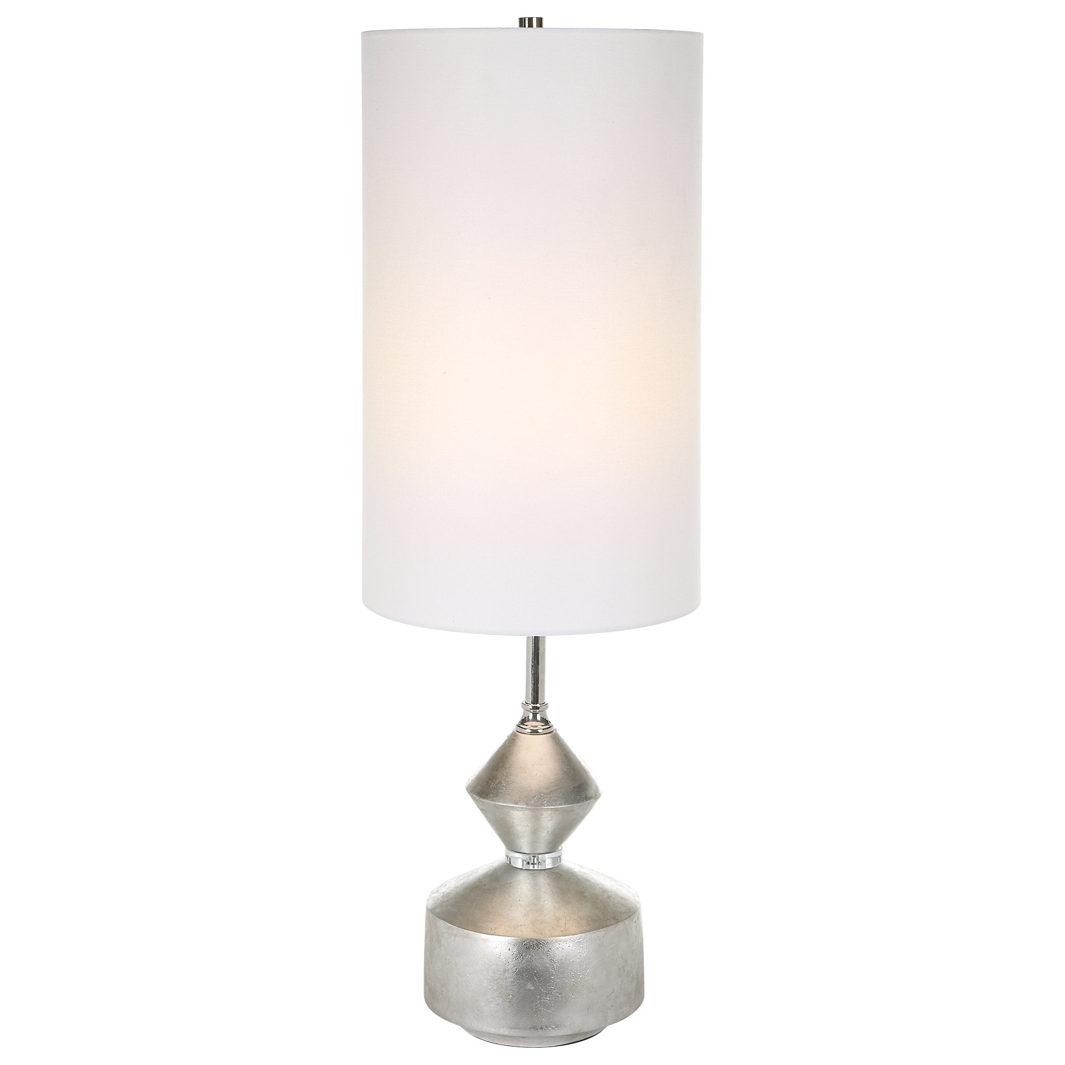 Uttermost Home Decor Uttermost Vial Silver Buffet Lamp