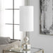 Uttermost Home Decor Uttermost Vial Silver Buffet Lamp