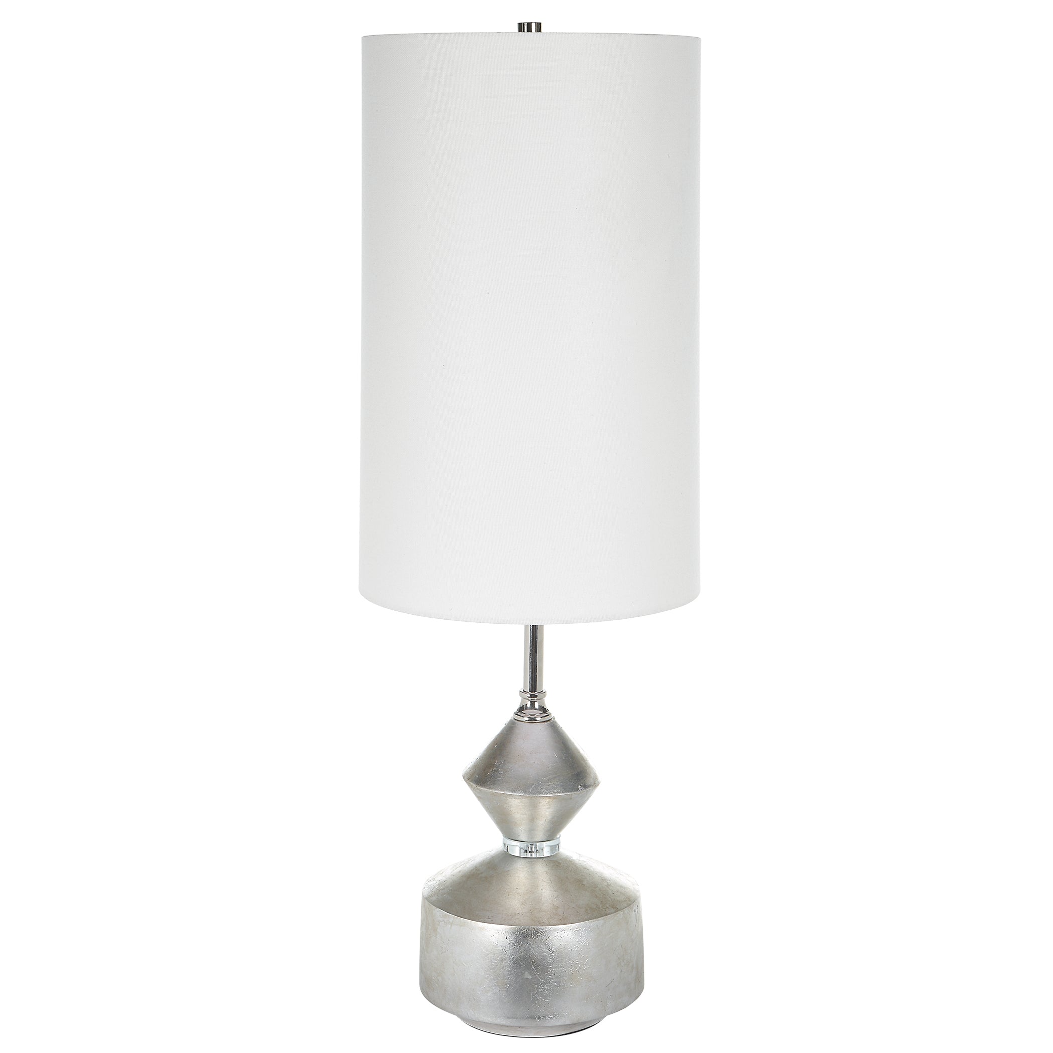 Uttermost Home Decor Uttermost Vial Silver Buffet Lamp