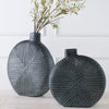 Uttermost Home Decor Uttermost Viewpoint Aged Black Vases, Set/2