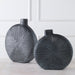 Uttermost Home Decor Uttermost Viewpoint Aged Black Vases, Set/2