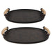 Uttermost Home Decor Uttermost Viggo Bronze Trays, Set/2