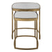 Uttermost Home Uttermost Vista Gold Nesting Tables, Set Of 2