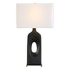 Uttermost Uttermost Void Matte Black Table Lamp