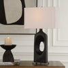 Uttermost Uttermost Void Matte Black Table Lamp