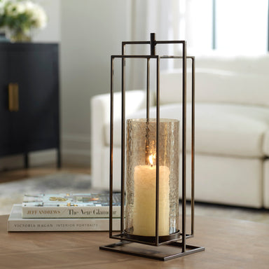 Uttermost Home Decor Uttermost Wenman Bronze Candleholder