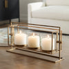 Uttermost Home Decor Uttermost Wenman Gold Triple Candleholder