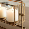 Uttermost Home Decor Uttermost Wenman Gold Triple Candleholder
