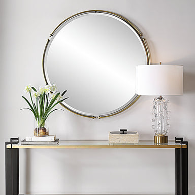 Uttermost Home Decor Oversize - Rate to be Quoted Uttermost Wesley Round Mirror