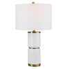 Uttermost Home Decor Uttermost White Gloss Table Lamp