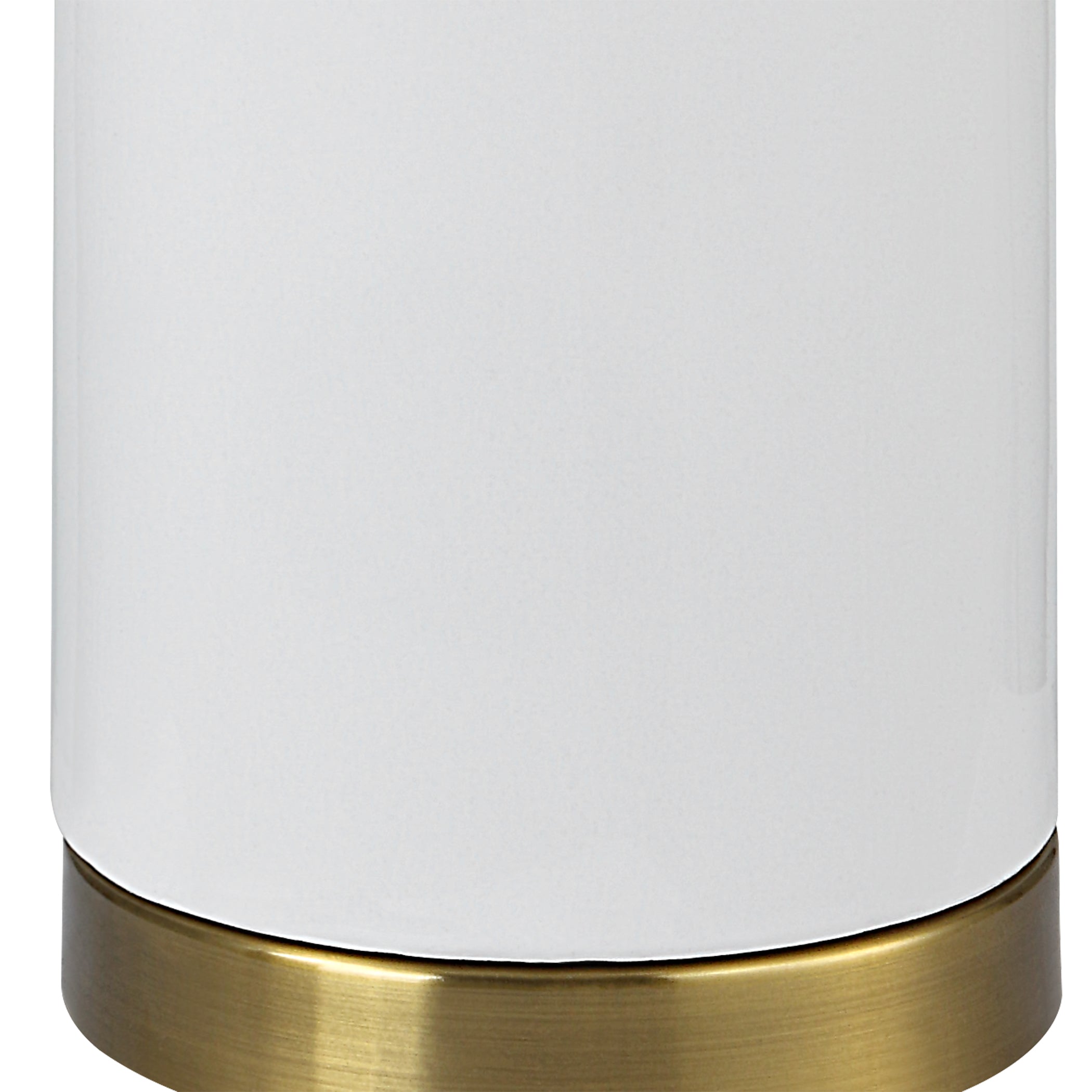 Uttermost Home Decor Uttermost White Gloss Table Lamp