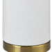 Uttermost Home Decor Uttermost White Gloss Table Lamp