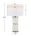 Uttermost Home Decor Uttermost White Gloss Table Lamp