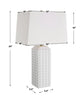 Uttermost Home Decor Uttermost White Knob Table Lamp
